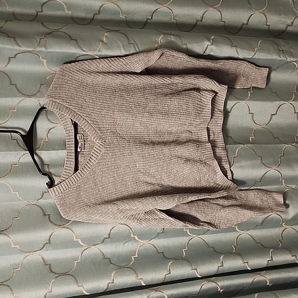Hollister Oversized Crop Top Sweater